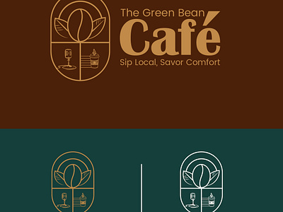 Cafe Logo Branding cafe logo cafe logo brandign coffee logo gfxmoman