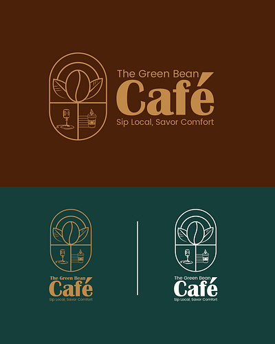 Cafe Logo Branding cafe logo cafe logo brandign coffee logo gfxmoman