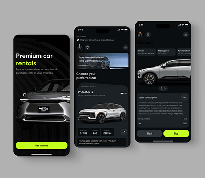 Car rental app app design car app car rental car rental app design interface mobile app design mobileapp product design rental app ui ui design uiux ux