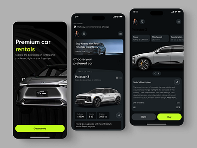 Car rental app app design car app car rental car rental app design interface mobile app design mobileapp product design rental app ui ui design uiux ux