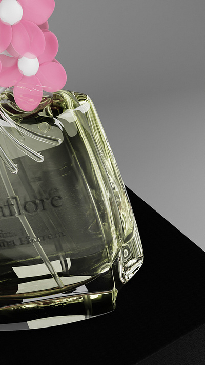 Perfume Lighting And Rendering 3d product rendering advertisement fragrance packaging perfume