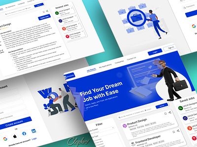 Job Sphere figma job job portal job search product design prototype ui user interface