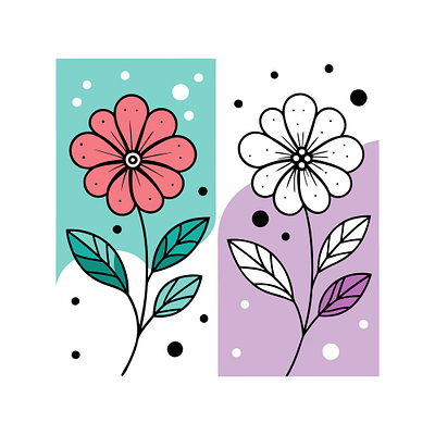 Set of Flower for decoration, Re design books clipart decoration flower