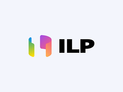 ILP / Logo ar brand branding design education identity immersion learning logo logo design logodesign logotype platform vr