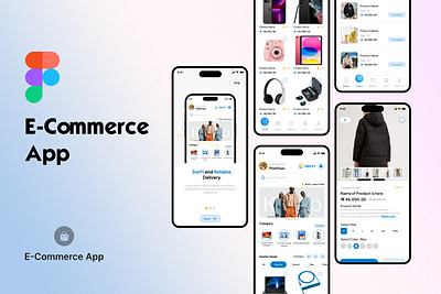 E Commerce App app branding commerce design e commerce graphic design mobile ui uides