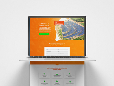 LANDING PAGE | MINAS SOLAR elementor figma ui web design webdesign wordpress