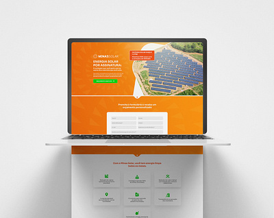 LANDING PAGE | MINAS SOLAR elementor figma ui web design webdesign wordpress