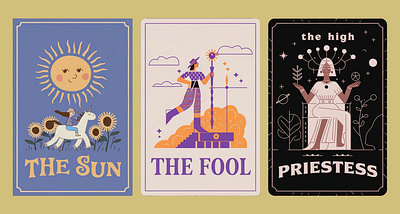 Tarot card design branding cards tarot graphic design logo tarot