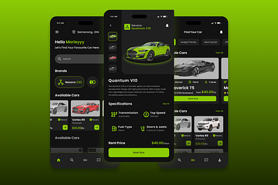 VroomNest - Car Rental Mobile App agency app application business design driving insurance interface navigation online person rent rental service store taxi technology transportation ui vehicle