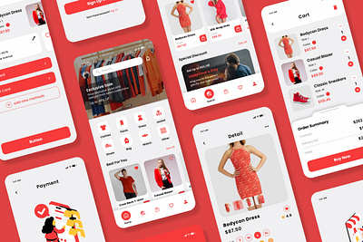 Stylon - Fashion Mobile App app application clothing confidence connection consumerism design dress fashionable interface merchandise outfit retail sale shoe shopping store stylish trendy ui