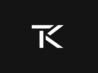 TK brand branding company design icon identity initial k kt letter logo logotype mark minimal minimalist modern symbol t tech tk