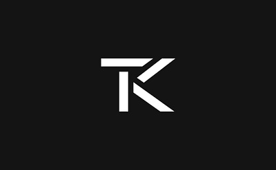 TK brand branding company design icon identity initial k kt letter logo logotype mark minimal minimalist modern symbol t tech tk