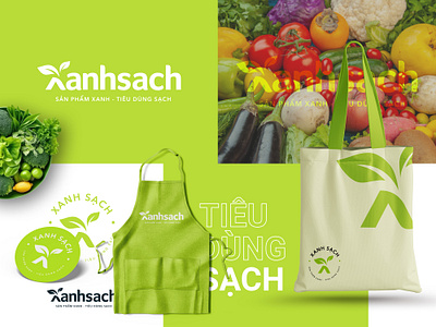 Building Brand Identity | Xanhsach branding graphic design logo