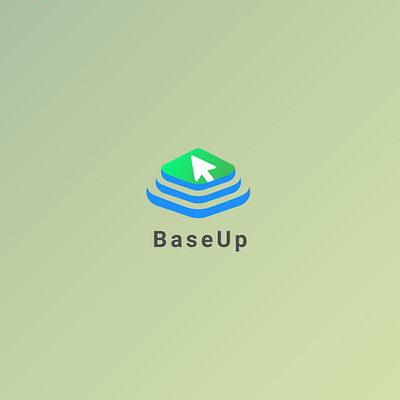 BaseUp logo is designed to represent a online education platform branding education logo larning logo letter logo logo logo design minimal logo