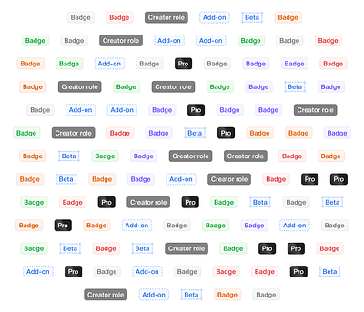 🌈 badges dashboard product design tags ui components ui design ux design web app