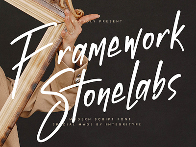 Framework Stonelabs - Modern Script Font style