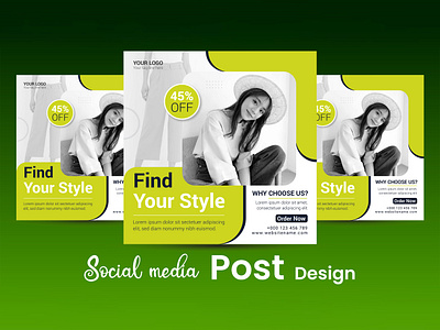 Social Media Post - Instagram Post - Facebook Post - Ad Design ad design banner design facebook post fashion design fashion post design flyer design graphic design instagram post linkedin post post design poster design social media design social media post story design