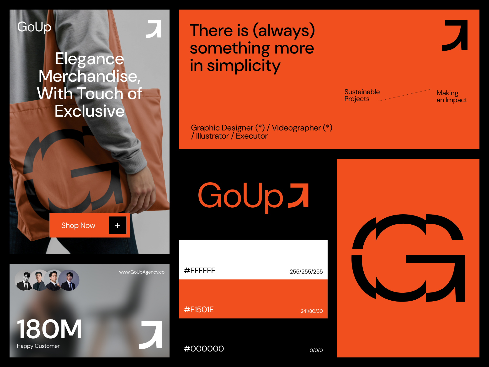 Go Up - Brand Identity brand brand guideline brand identity branding design graphic graphic design illustration minimalist tag ui