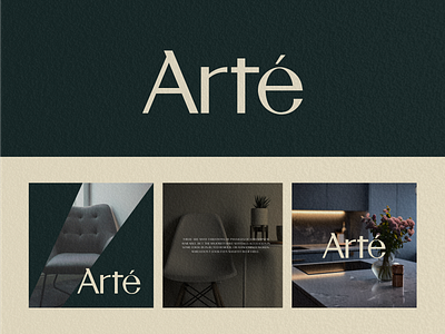 Arte - Brand Identity. brand identty branding branding and identity design graphic design identity interior logo logo design luxury visual identity