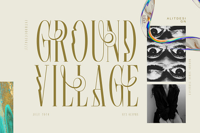 Ground Village Typeface design font fonts letteing serif typeface