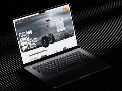 E-Scooter Website Landing Page UI Design branding car e bike e scooter e scooter design ecommerce design figma graphic design landing page ui ui design uiux ux ux design web development website website design website development