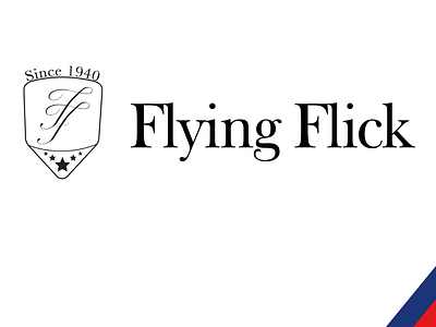 The Flying Flickers branding graphic design logo