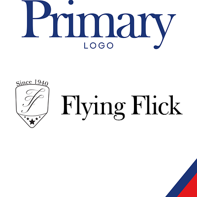 The Flying Flickers branding graphic design logo