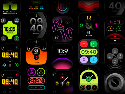 100+ Stunning Apple Watch Faces UI Kit apple design figmaresources ios minimal smart watch ui uikitsfordesigners uiuxdesign watch watch face watchappdesign watchfacedesign