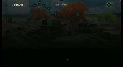 Apex Octane website apex legends fps gaming ui web