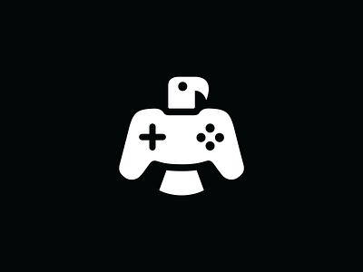 GameTotem - Logo Design (Unused) animal bird branding console controller eagle freelance logo design freelance logo designer gamepad joystick logo logo design minimal playstation ps simple wing wings