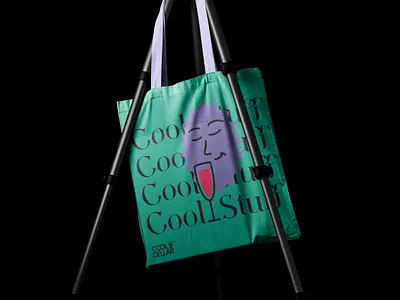 Cool Stuff - Tote Bag Design branding design graphic design illustration typography vector