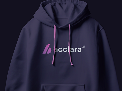 Acclara.ai Rebrand 🟣 a acclara ai brandidentity branding identitydesign logo logodesigner logomark logotype minimallogo onlogo purple violet visualidentity