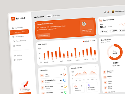 Sales Management Dashboard analytics app design best product design customer relationship management dashboard dashboard product management modern dashboard order payment succes product design sales sales dashboard sales managernent sales saas transaction ui dashboard web design