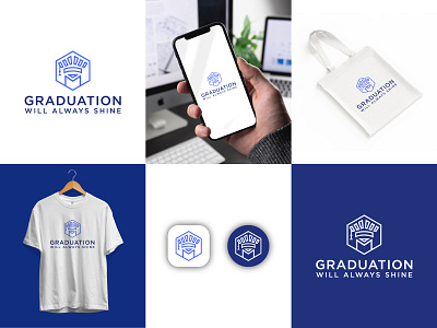 Graduation - Education Logo Design, Aducation Academy academy aducation academy brand identity branding education logo design education website graducation logo learning platform logo logo design logomark minimalist logo modern logo school startup logo student teacher university graduation branding university logo