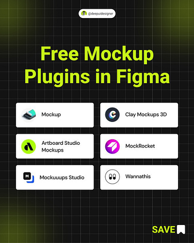 Free mockup plugins in figma animation branding motion graphics ui uidesign