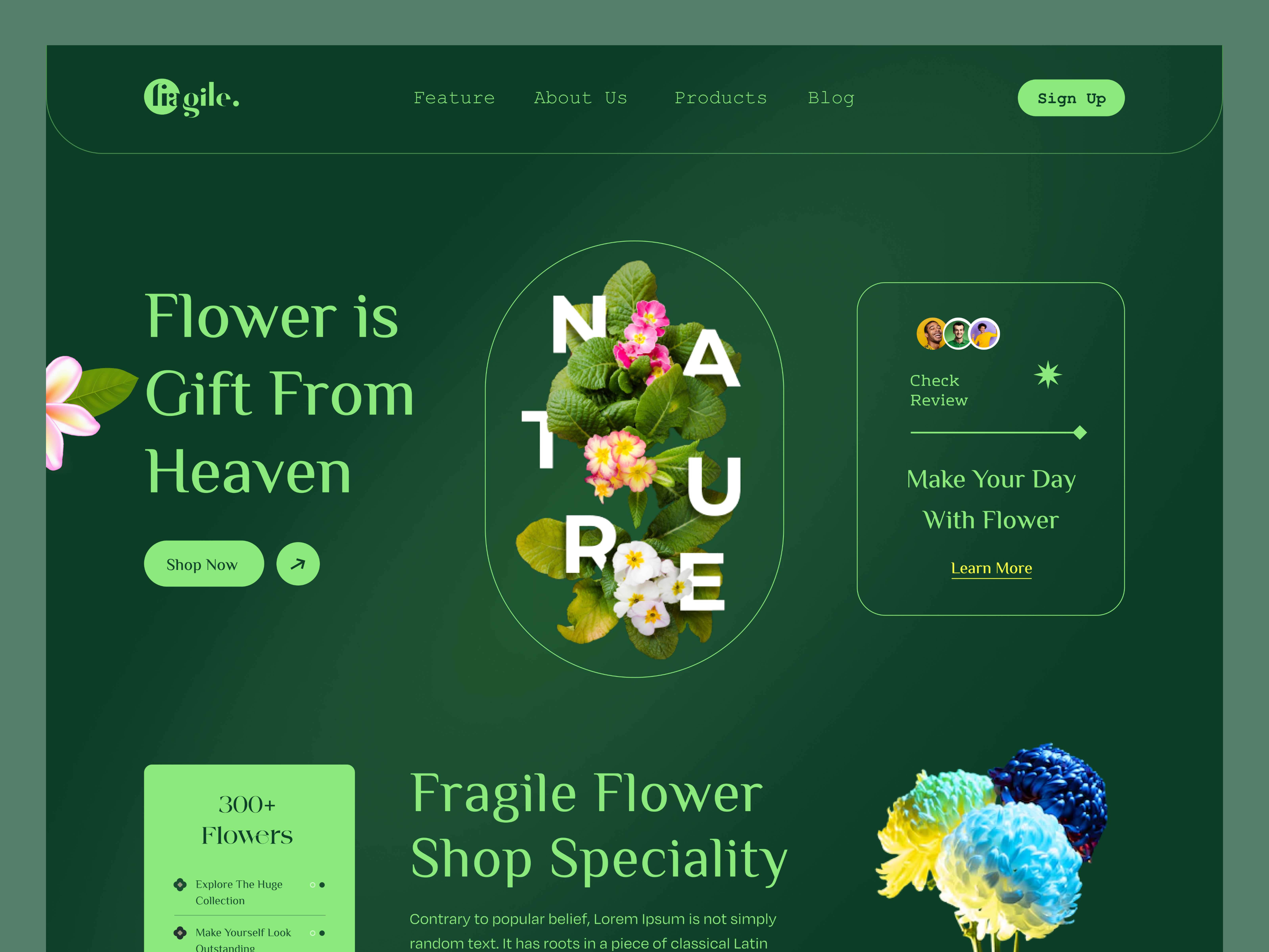 Example of High Converting Landing Page Design 