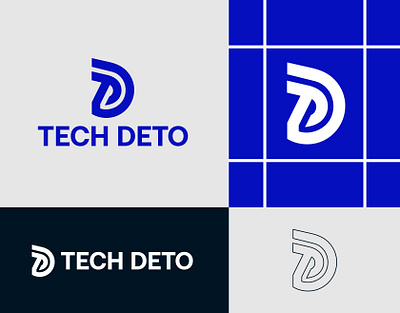 Technology Lettermark Logo Design"TECH DETO'' adobeillustrator adobephotoshop branding design graphic design illustration lettermarklogo logo logodesign logomaker logoseller logoservice logotype monogramloog newlogoservice