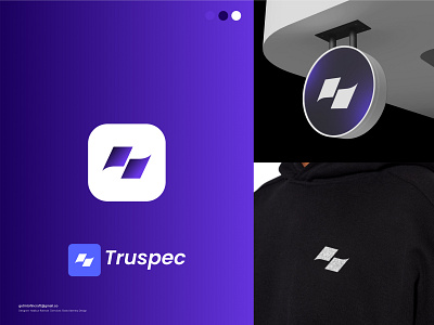 Truspec Logo Design branding crypto logo crypto logo design graphic design logo minimal logo