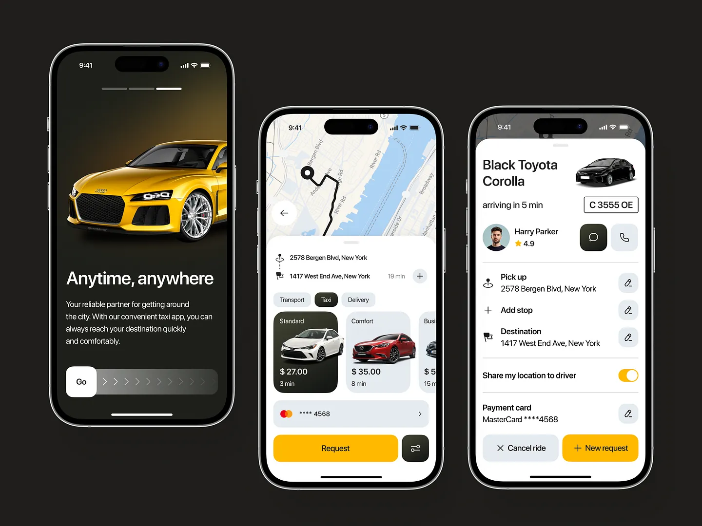 Streamlined Taxi Website Design for Effortless Booking