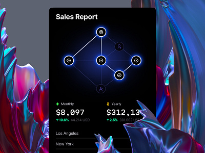 Chart Library - Charts UI KIT b2b crypto dash dashboard dataviz design desktop illustration mobile money nft product report saas sales template ui ux web3 widget