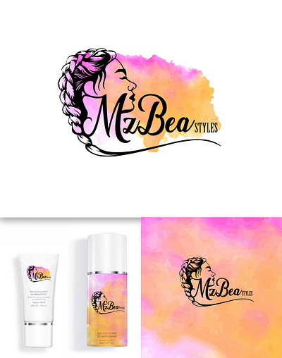 Logo design beauty branding