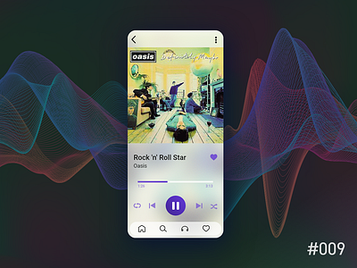 Daily UI #009 - Music Player daily ui