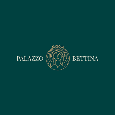 Palazzo Bettina Logo Design brand identity branding emblem logo high end logo hotel logo logo logo creation logo design luxury logo mascot logo visual identity