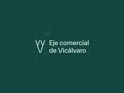 Vicálvaro branding commerce identity logo madrid symbol typeface vicálvaro