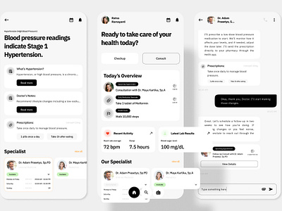 Helth - Healthcare Mobile App application apps consultation design doctor healthcare help layout medical online screen ui ux wellness