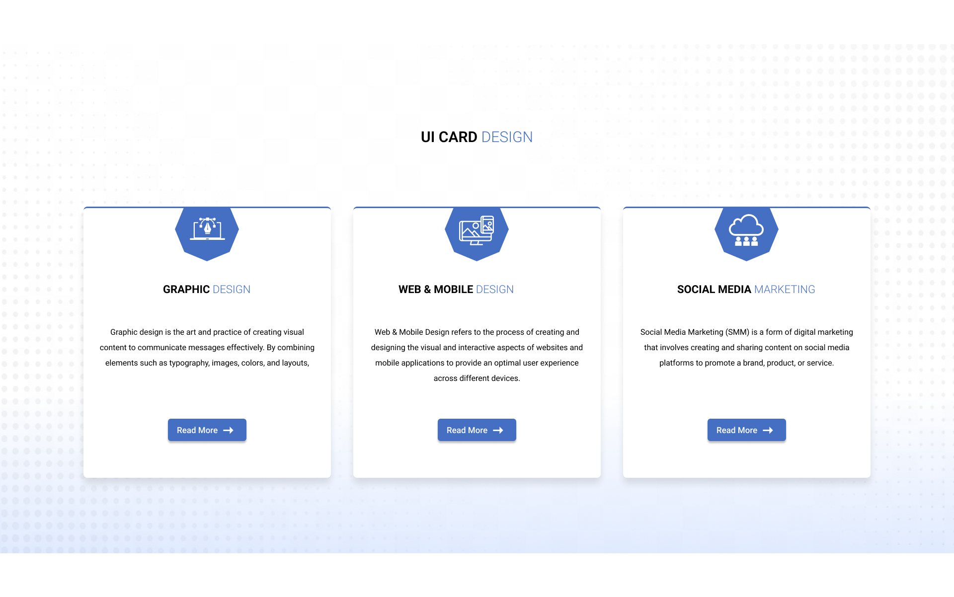 UI CARD Design in FIGMA carddesign figma graphic design ui webdesign