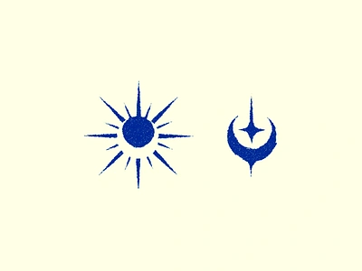 Celestial astro celestial icon illustration logo moon sky space star sun symbol tattoo texture