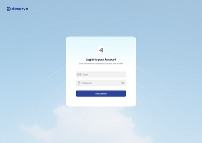 Web Login app login saas ui web web design