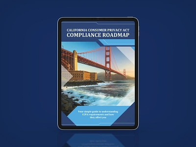 California Consumer Privacy Act Compliance Roadmap brand identity ccpa ccpa compliance compliance compliance journey consumer consumer privacy cyber security data data protection data security digital compliance infographic design information security online online security privacy privacy compliance protection security