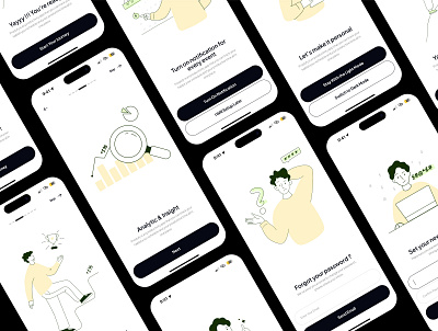 Prodify | Your Productivity Assistant app calendar clean clean ui focus illustration minimal minimalist mobile motivation prodify productivity productivity app todo ui ui kit